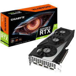 GIGABYTE GeForce RTX™ 3060 GAMING OC 12G / 12GB GDDR6, 192bit, 1837/15000Mhz, 2xHDMI, 2xDP, Triple Fan, 3*80mm, WINDFORCE 3X Cooling, Alternate Spinning Fans, 3D Active Fan, Cooper Heat Pipes Direct Touch, RGB Fusion, Metal Backplate, Retail